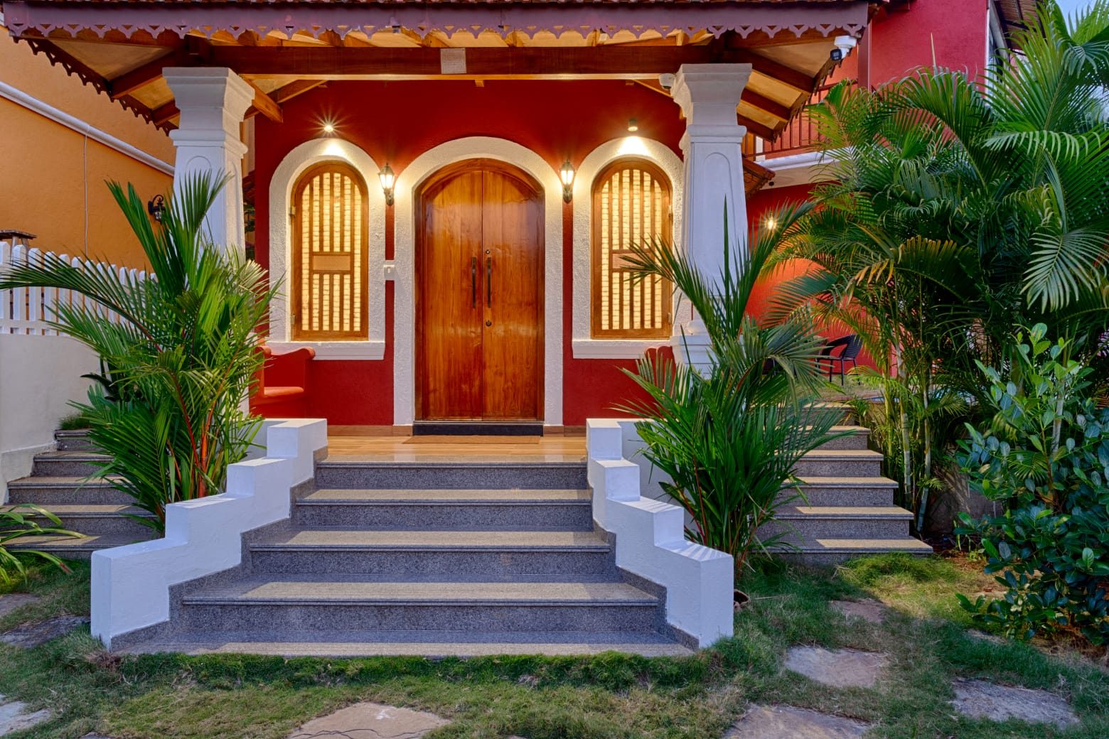 Casa de Leracon villa front view